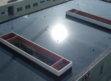 Techo con reflejo brillante