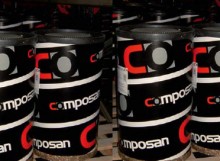 Fass mit Kompositionstexten